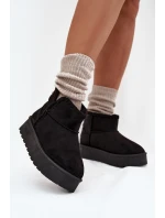 Dámské Sněhule Na Platformě S Big Star Černé model 21705862 - Big Star Shoes