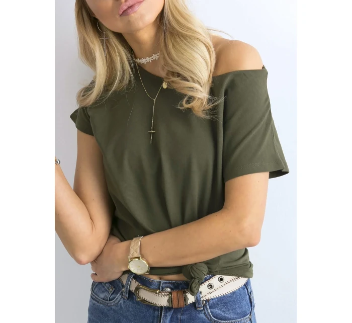 Tričko RV BZ model 16738082 khaki - FPrice Tričko RV BZ model 16738082 khaki - FPrice