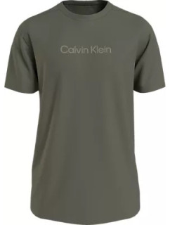 Plavky Pánske kombinézy CREW NECK LOGO TEE KM0KM00960PLI - Calvin Klein