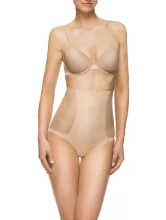 Stahovací kalhotky vysoké Modern Lights DK2025 tělová - DKNY