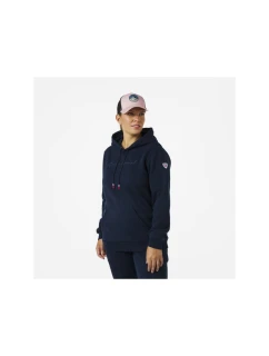 Rossignol W LOGO SWEAT HOOD FL námornícka modrá