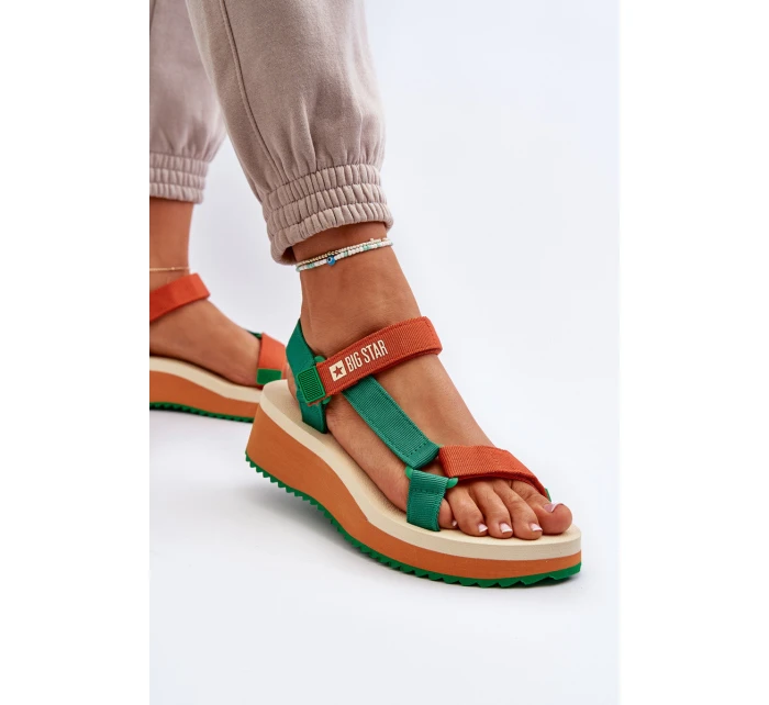 Dámské sandály na platformě a Big Star model 21652819 - Big Star Shoes