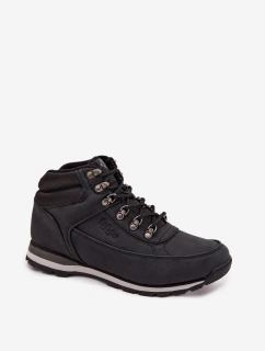 Pánské trekové boty s izolací model 21718323 Černé - Lee Cooper