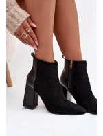 Dámské Kotníkové Boty S Vycpávkou Černé Maloria Dámské Kotníkové Boty S Vycpávkou Černé Maloria