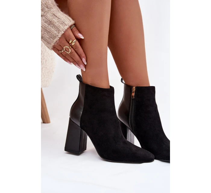 Dámské Kotníkové Boty S Vycpávkou Černé Maloria Dámské Kotníkové Boty S Vycpávkou Černé Maloria