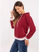 Mikina RV BL A857.47 burgundy Mikina RV BL A857.47 burgundy