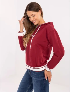 Mikina RV BL A857.47 burgundy