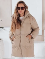 Dámska prešívaná bunda LETLIS beige FashionStreet TY3247
