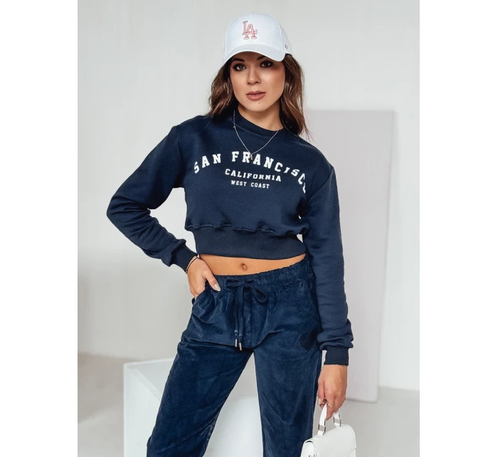 Dámský top  s potiskem tmavě modrý Dstreet model 21982242 - FashionStreet