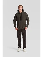 Fruit of the Loom Premium Hooded Sweat Pánska mikina s kapucňou 16.2152 classic olive Fruit of the Loom Premium Hooded Sweat Pánska mikina s kapucňou 16.2152 classic olive