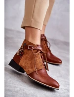 Dámské kožené kozačky model 21597650 - Maciejka