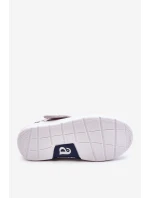 Dziecięce Baleriny W Kwiatuszki Granatowo-Szare Noah Dziecięce Baleriny W Kwiatuszki Granatowo-Szare Noah