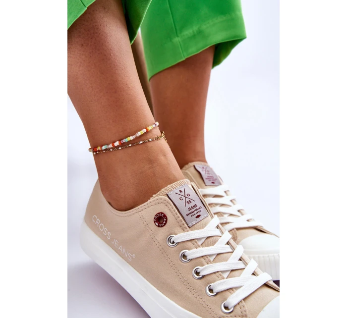 Damskie Trampki Cross Jeans LL2R4070 Beżowe