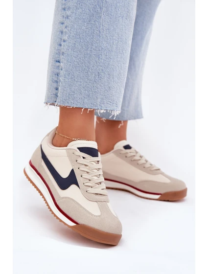 Sportovní Boty Tenisky Dámské Béžové model 21702033 - EVENTO