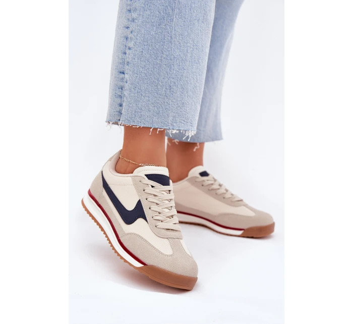 Sportovní Boty Tenisky Dámské Béžové model 21702033 - EVENTO