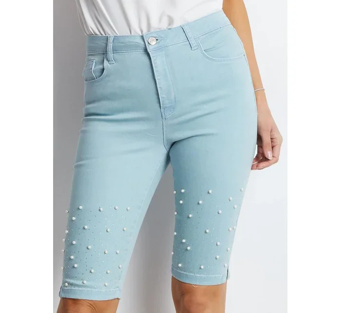 Spodnie model 21121713 mietowy - FPrice Spodnie model 21121713 mietowy - FPrice