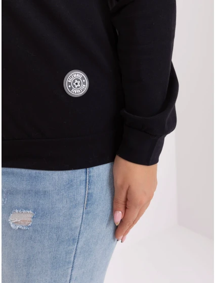 Blúzka RV BZ 9258.22 čierna farba Blúzka RV BZ 9258.22 čierna farba