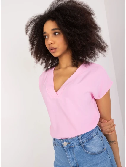 Blúzka RV BZ 9645.28X svetlo ružová