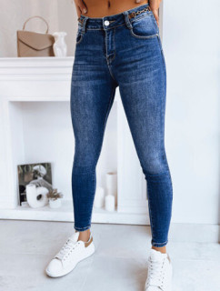 ACORN dámske džínsové nohavice slim fit, tmavomodré Dstreet UY1733