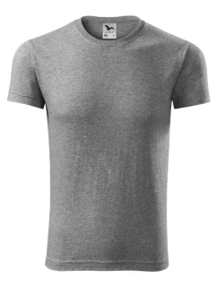 Viper tričko pánské tmavě šedý melír