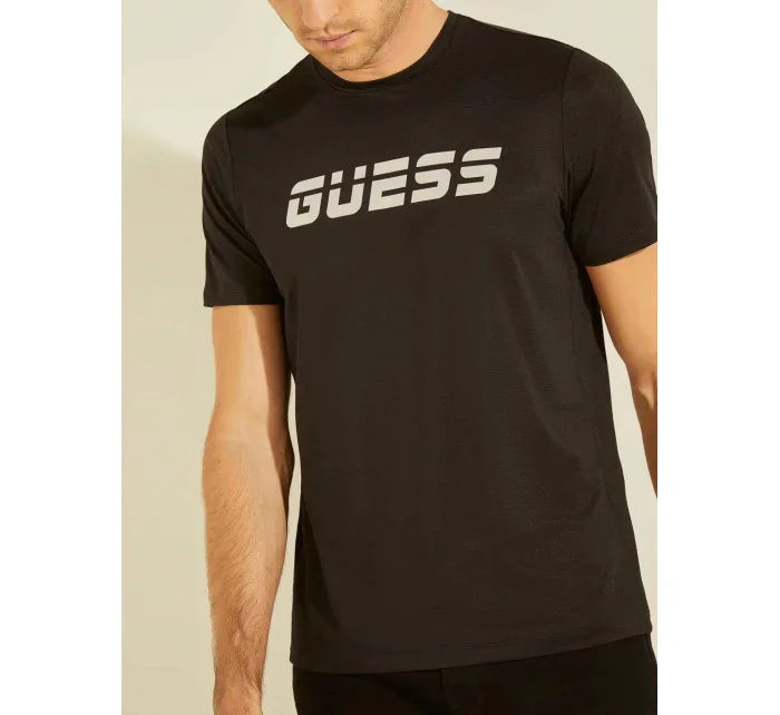 Pánské sportovní triko model 15756311 JBLK černá - Guess