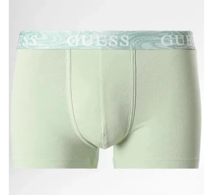 Pánske boxerky U3BG05K6YW0 P8AD zelenobiele - Guess