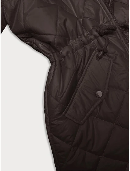 kurtka damska pikowana  brązowa model 21246980 - Z-DESIGN