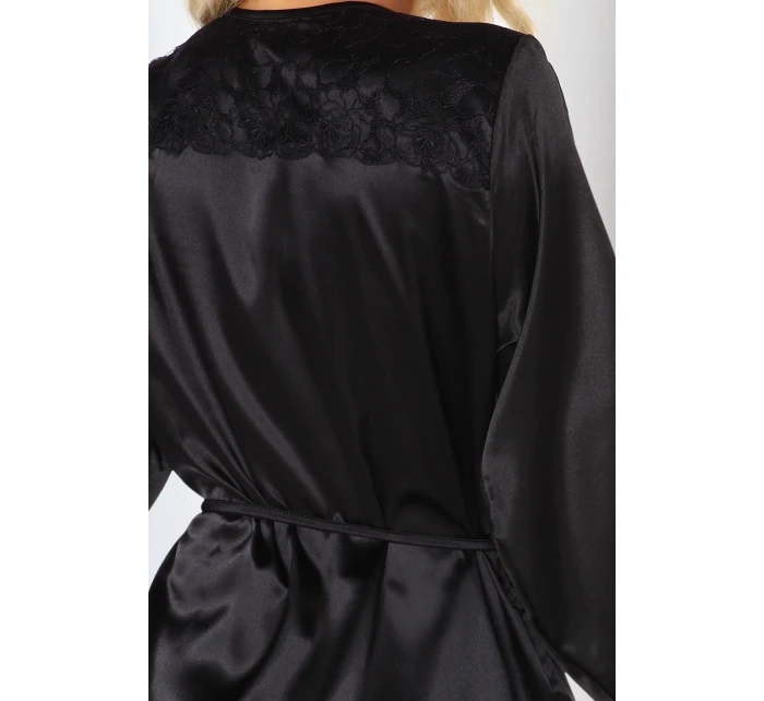 Dámsky župan Fabienne čierny - BEAUTY NIGHT FASHION Dámsky župan Fabienne čierny - BEAUTY NIGHT FASHION