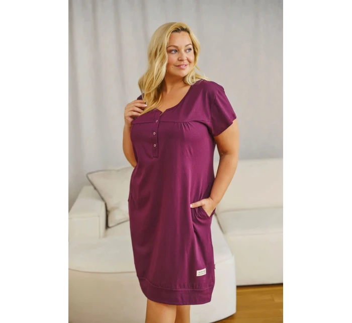 Dámská noční košilka model 20618565 wine - Doctornap