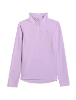 Dámska fleecová mikina 4F F069 svetlo fialová 4FWAW25UFLEF069 52S