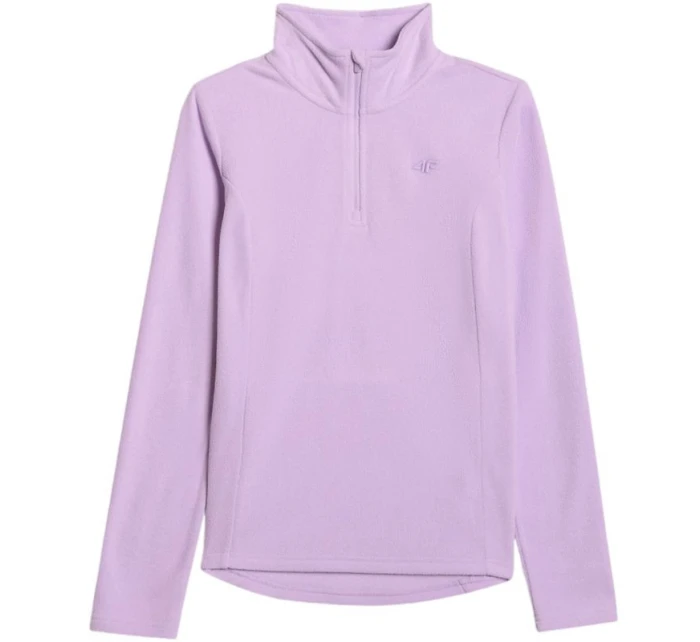 Dámska fleecová mikina 4F F069 svetlo fialová 4FWAW25UFLEF069 52S