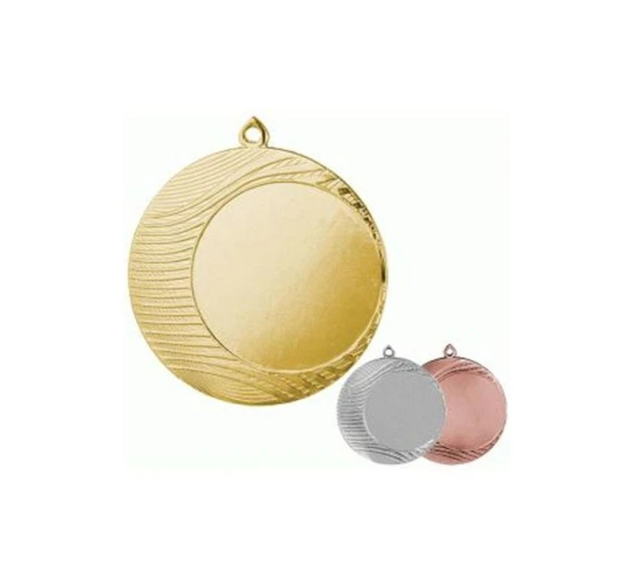 Všeobecná zlatá medaila s priestorom pre emblém 50 mm - oceľová medaila