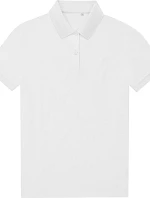 B&C My Eco Polo 65/35 /women_° Dámske piqué polo 01.W465 biele