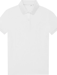 B&C My Eco Polo 65/35 /women_° Dámske piqué polo 01.W465 biele