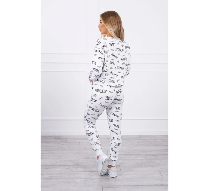 Sada s nápisy bílé barvy Sada s nápisy bílé barvy