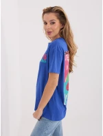 T shirt model 21791129 ciemny niebieski - FPrice