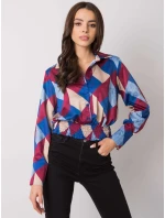 Blúzka DHJ BZ 15251.82 gaštanová