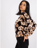 Blúzka DHJ BZ 6550 1.29P čierna a béžová