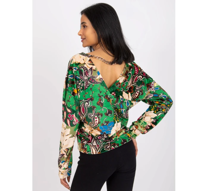 Halenka DHJ BZ  zelená model 17087089 - FPrice