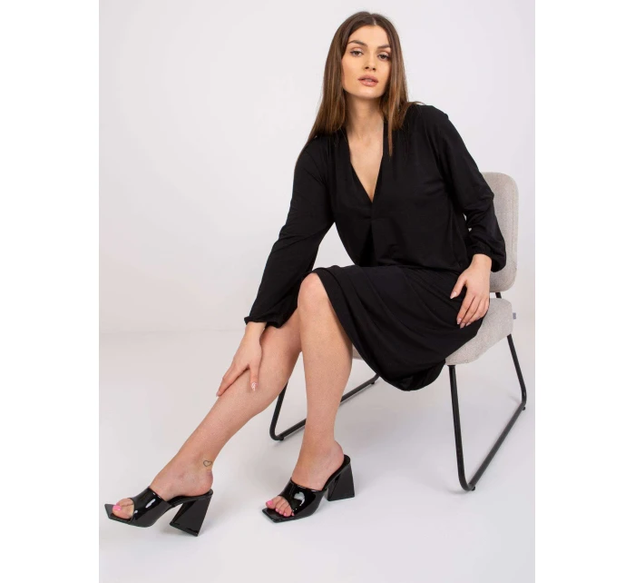 Dámske šaty Dress-EM-SK-604.10P-čierna