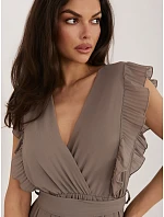 Sukienka IT SK model 22076844 ciemny bezowy - FPrice