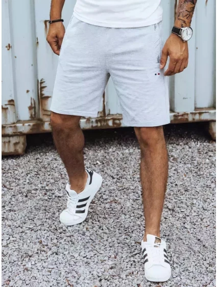Pánské světle šedé šortky Dstreet model 21965106 - FashionStreet