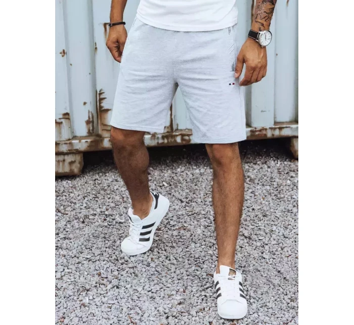 Pánské světle šedé šortky Dstreet model 21965106 - FashionStreet