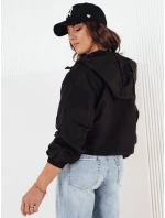 Dámská přechodná bunda s kapucí černá Dstreet model 21974234 - FashionStreet