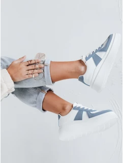 Dámské tenisky na platformě blue model 21991708 - Dstreet