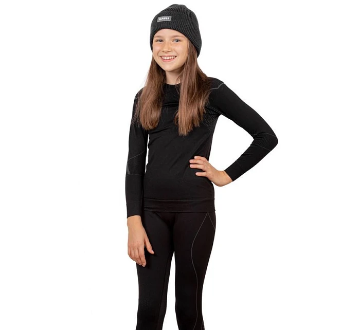 Detský termo set Active GT43204 black-grey - Alpinus