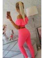 Súprava volánikov ružová neónová Súprava volánikov ružová neónová