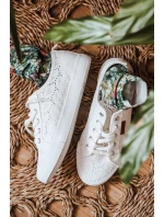 Dámské Krajkové Tenisky BIG STAR model 21546365 Bílé - Big Star Shoes