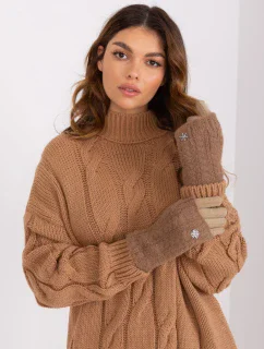 AT RK 231405 rukavice.08X tmavá lila