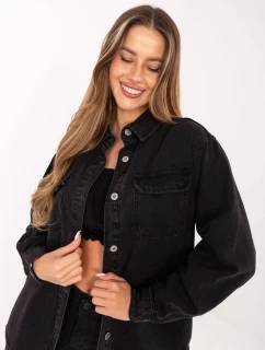 Košeľa D80026BI11280B158 čierna